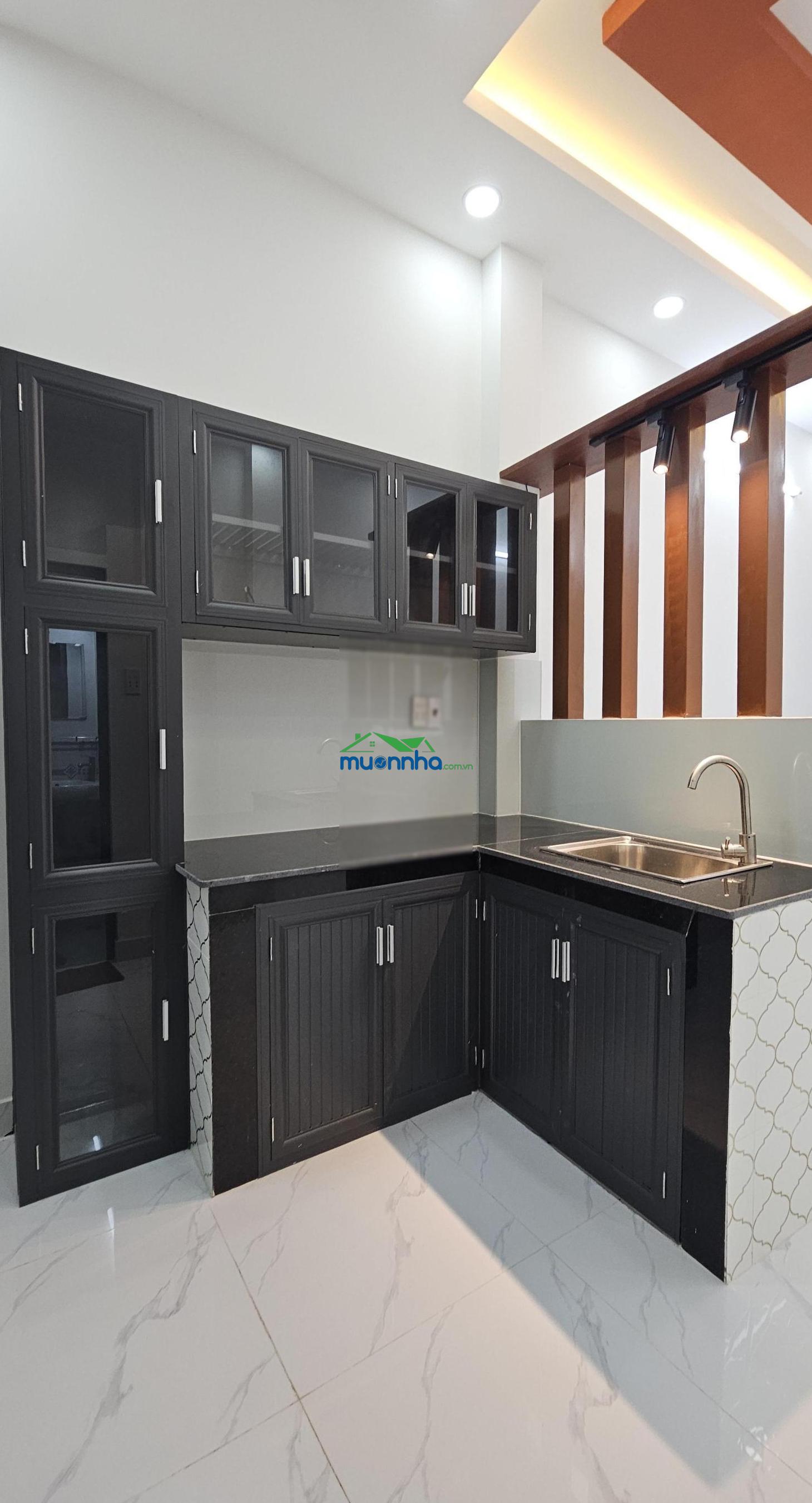 Nhà xây mới 100% 3 lầu âu dương lân p3 quận8 - 3