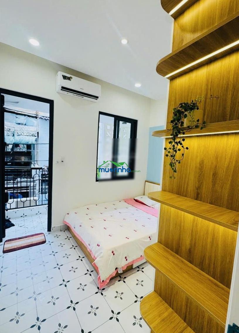 Hxh - phan văn trị, cạnh phạm văn đồng, emart, 2 tầng, 3pn, có 1pn trệt, dt: 44m2, shr, full nt - 4