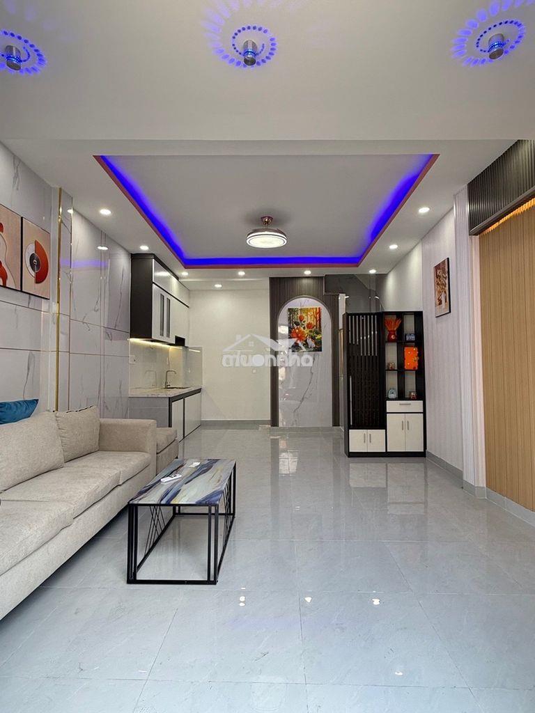 Nhà đẹp mặt tiền. đs 6, gv - hẻm xe tải - nở hậu - sổ cn đủ chỉ 4t9 tl - 4