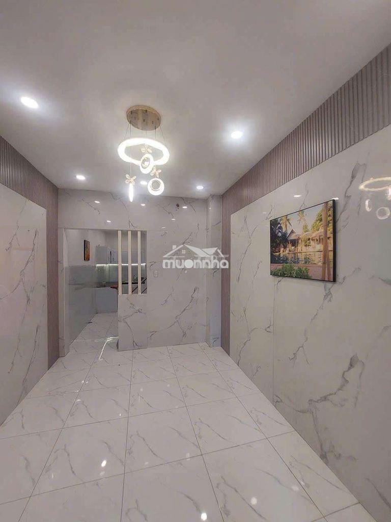 Cho thuê nhà mặt tiền hẽm đường quốc lộ 50 dt.3m5×12m }1lầu 2phòng 2wc - 2