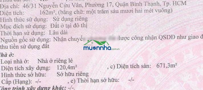 Chdv sát quận 1 - ngang hiếm 9mx19 - hđt 170 triệu - giá 50 tỷ tl