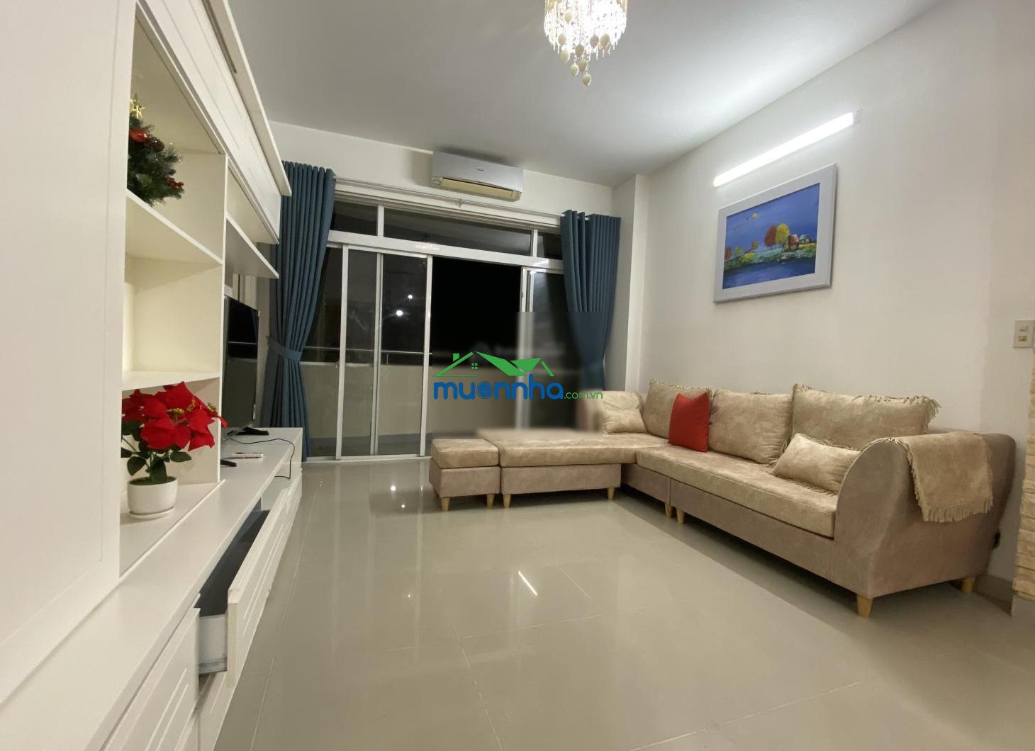 Cho thuê cc mỹ phúc căn góc 3pn, 2wc, 107.4m2 tại lý long tường, q7, 22 triệu vnd