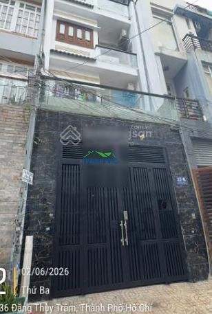 Ngộp bank! bán gấp hxh đặng thùy trâm dt: 4x15m kc: 5 tầng, giá: 10.5 tl cách đh văn lang 86m - 3