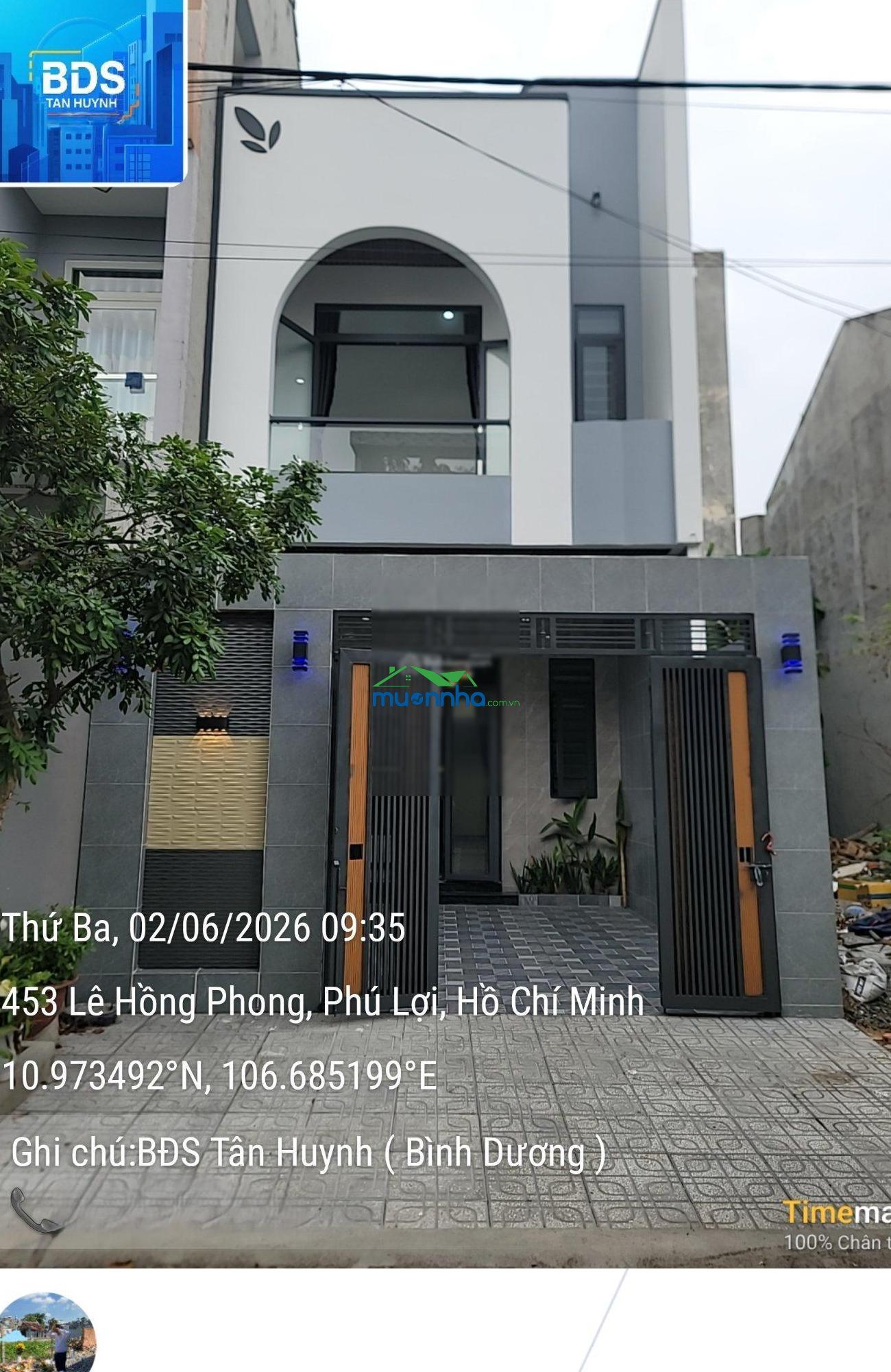 Bán nhà riêng tại kdc phú hòa 2, nhà mới 100% khu dân cư an ninh, phù hợp an cư lập nghiệp - 3