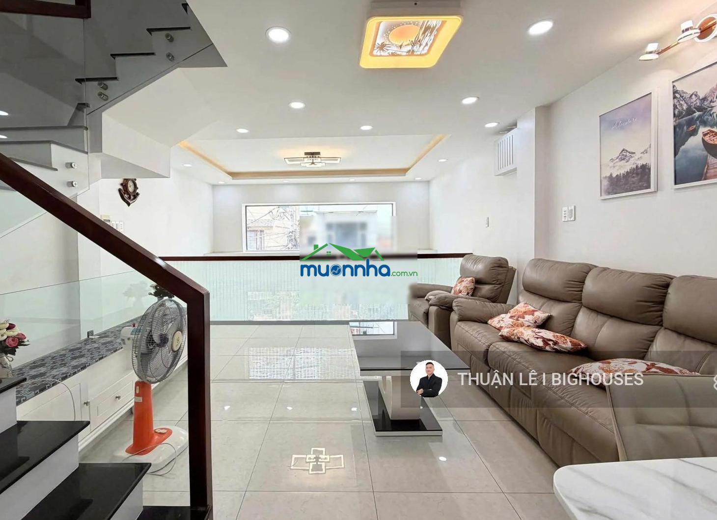 Hạ 2 tỷ! nhà mới đẹp ở ngay. hxh tránh nhau khu phan xích long. ngang to 5x15m. nhà 5 tầng+5pn lớn - 4