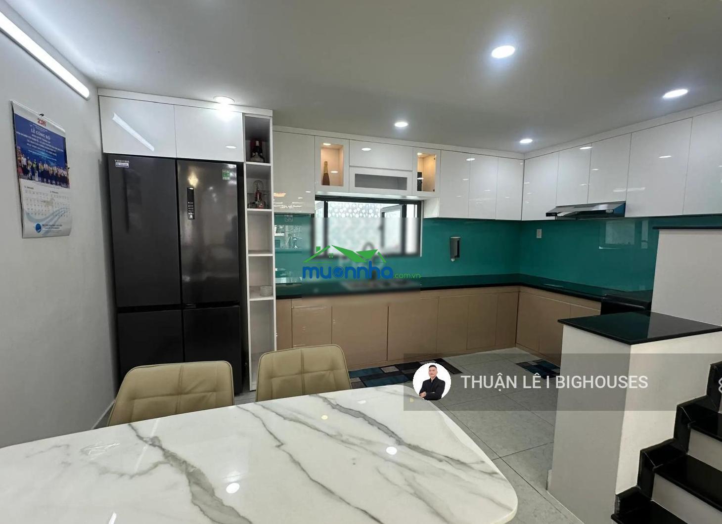 Hạ gấp 3 tỷ! nhà mới đẹp ở ngay. hxh tránh nhau khu phan xích long. ngang 5mx15m. nhà 5tầng+5pn lớn - 4