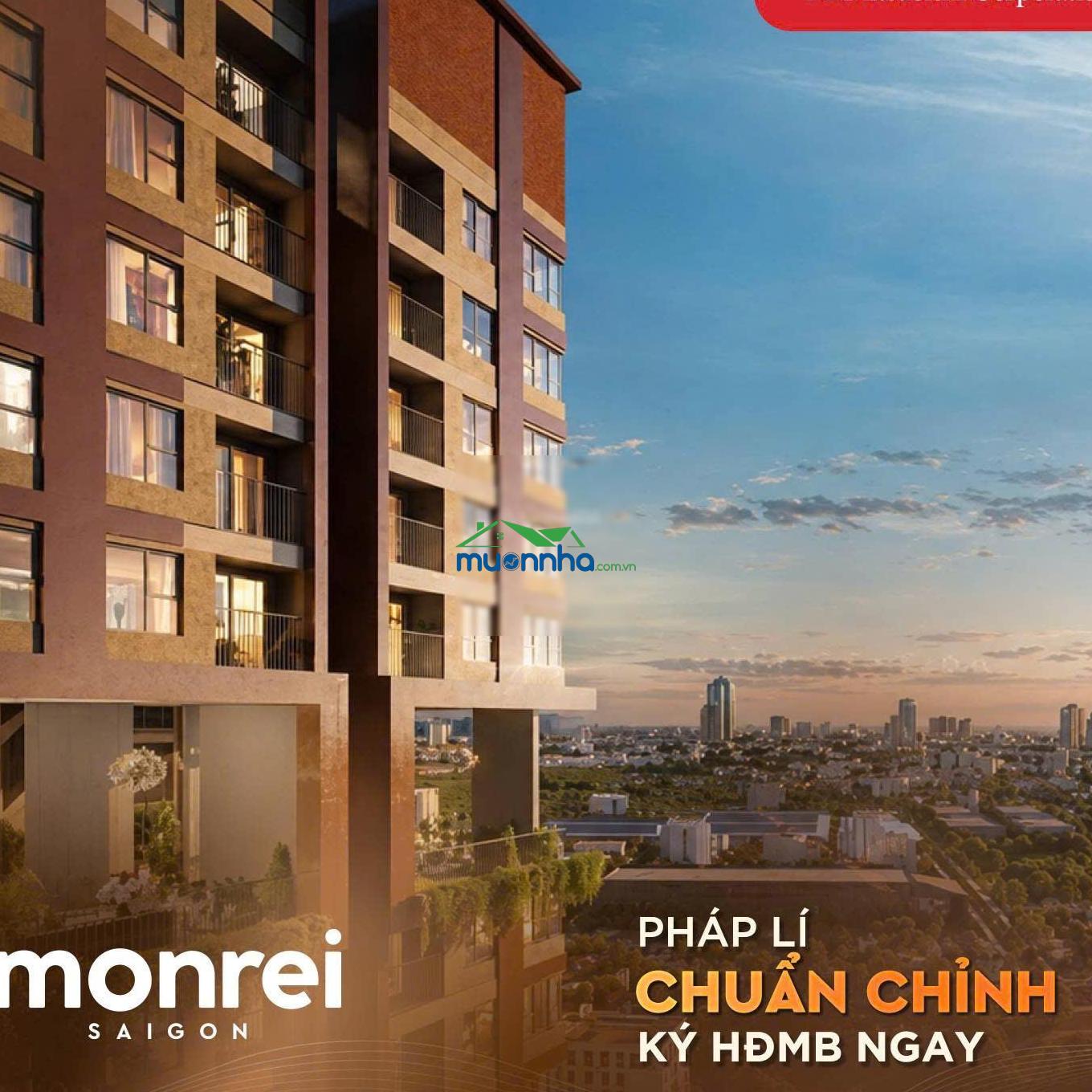 Nhận booking monrei sài gòn - mitsubishi & tokyu giai đoạn 1 - 1,58 tỷ/ căn - 4
