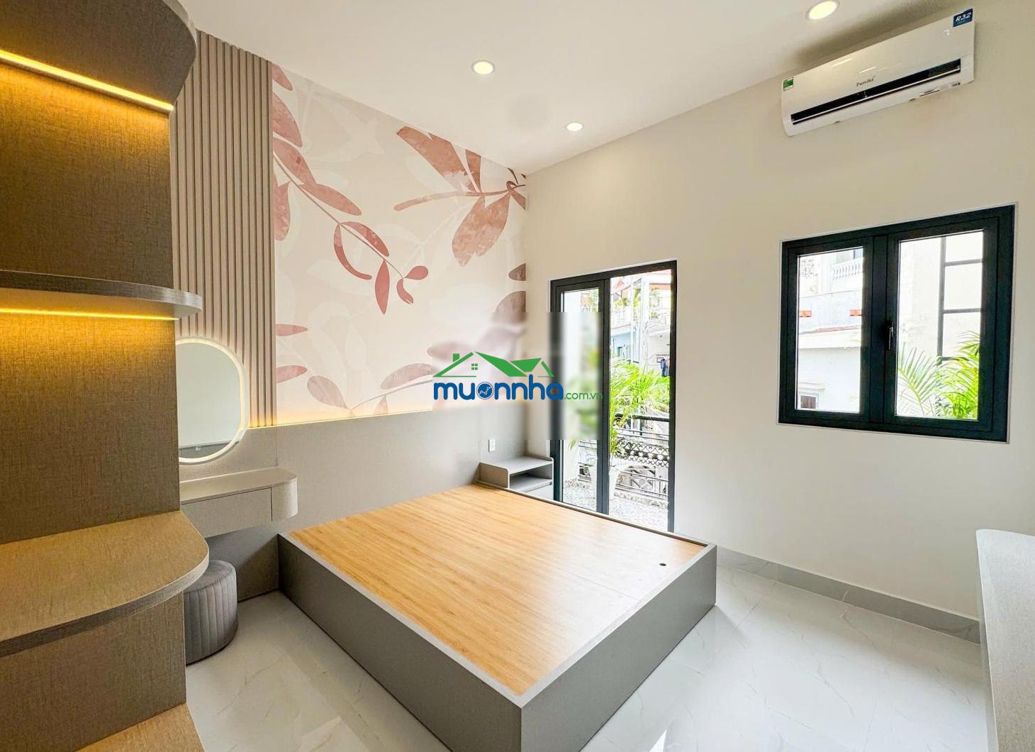 Nhà mới full nội thất hẻm 4m đường nguyễn thị xiếu - cạnh đh marketing q7 - 2