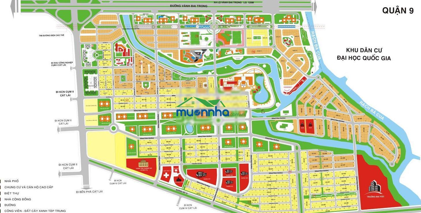 Cần bán nhiều lô đất khu thạnh mỹ lợi (cũ) q2, vị trí đẹp giá 124tr/m2