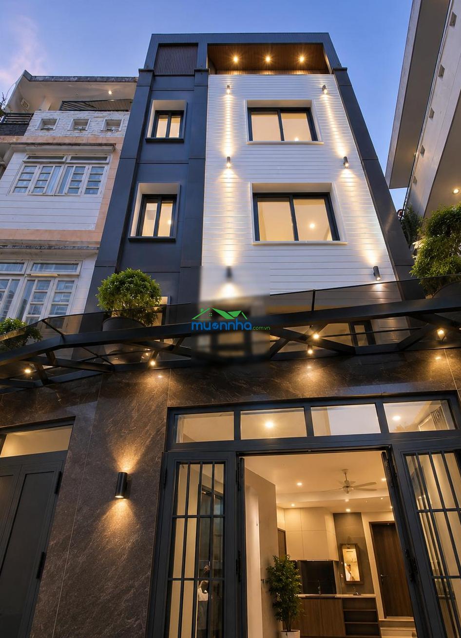 Bán tòa chdv quận 5 chỉ 8tỷ8 dòng tiền 600tr/năm, dt:4,5x13m - 5 tầng 9 phòng chdv đang thuê full