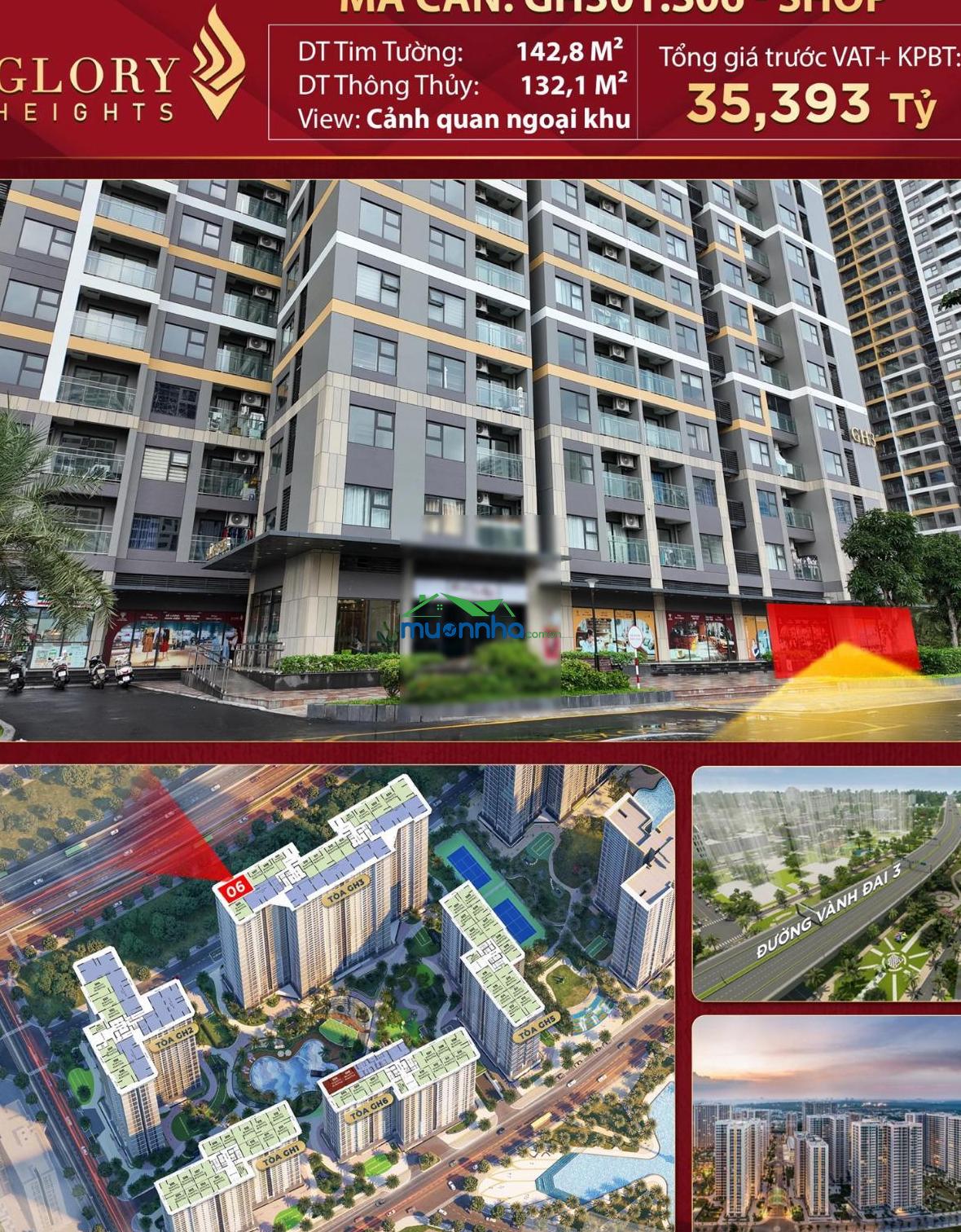 Chính chủ gửi bán shophouse vinhomes grand park, sẵn hợp đồng kingfood thuê 6-10 năm 90tr/1 tháng. - 2
