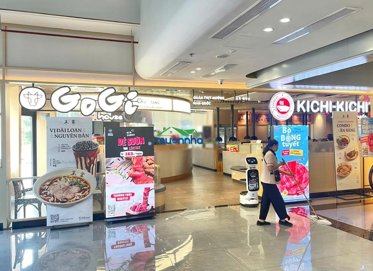 Cho thuê mặt bằng trung tâm thương mại bcons city mall 2 ngay làng đại học