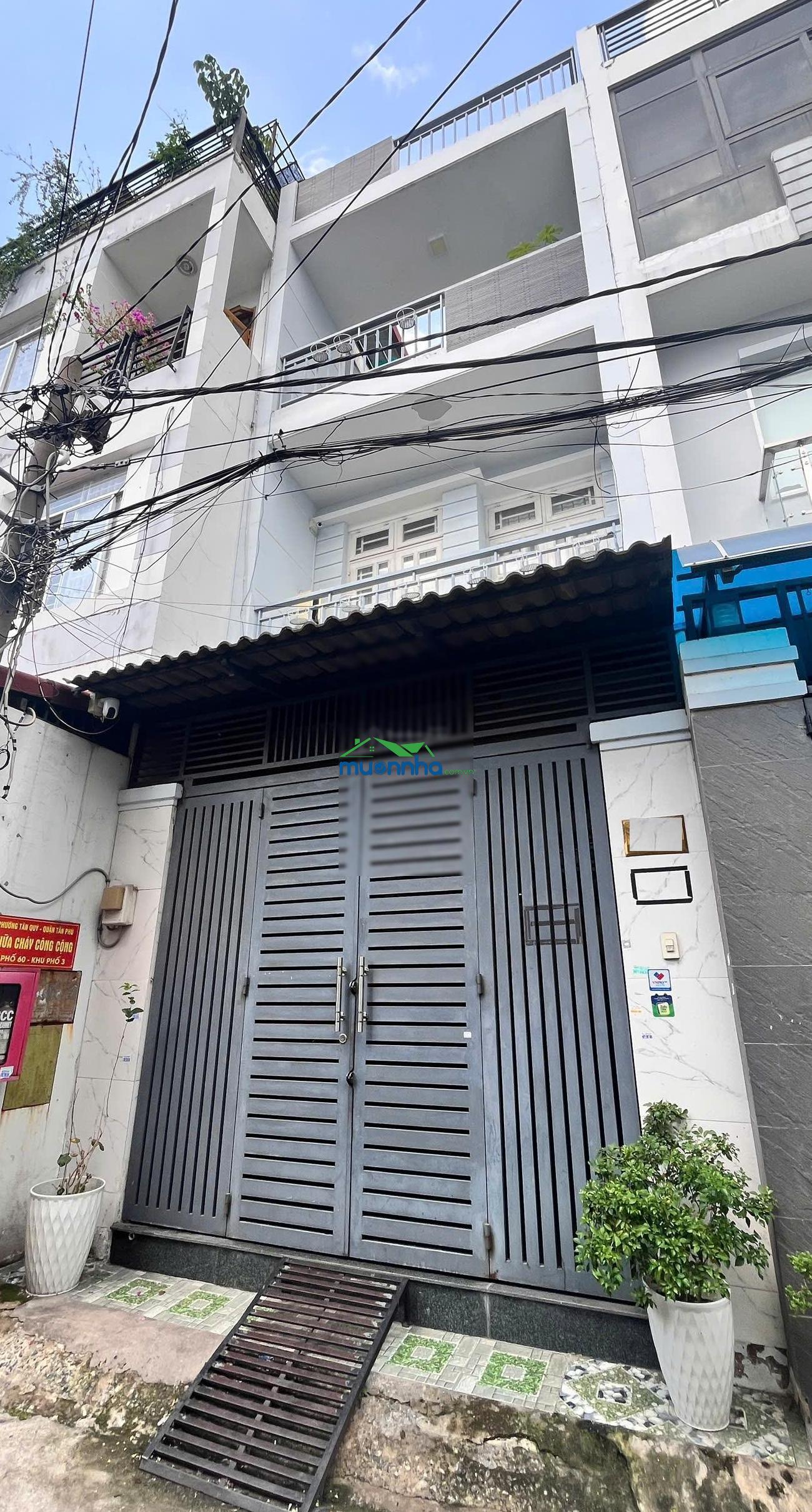 Hxh tân quý ngay aeon tân phú | 4x17m | 2 lầu | có dòng tiền 14tr/tháng | chỉ 8 tỷ - 2