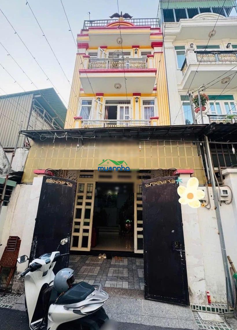 Nhà đẹp 3 tầng full nội thất - đường 6m - xe hơi đỗ cửa - huỳnh tấn phát, nhà bè