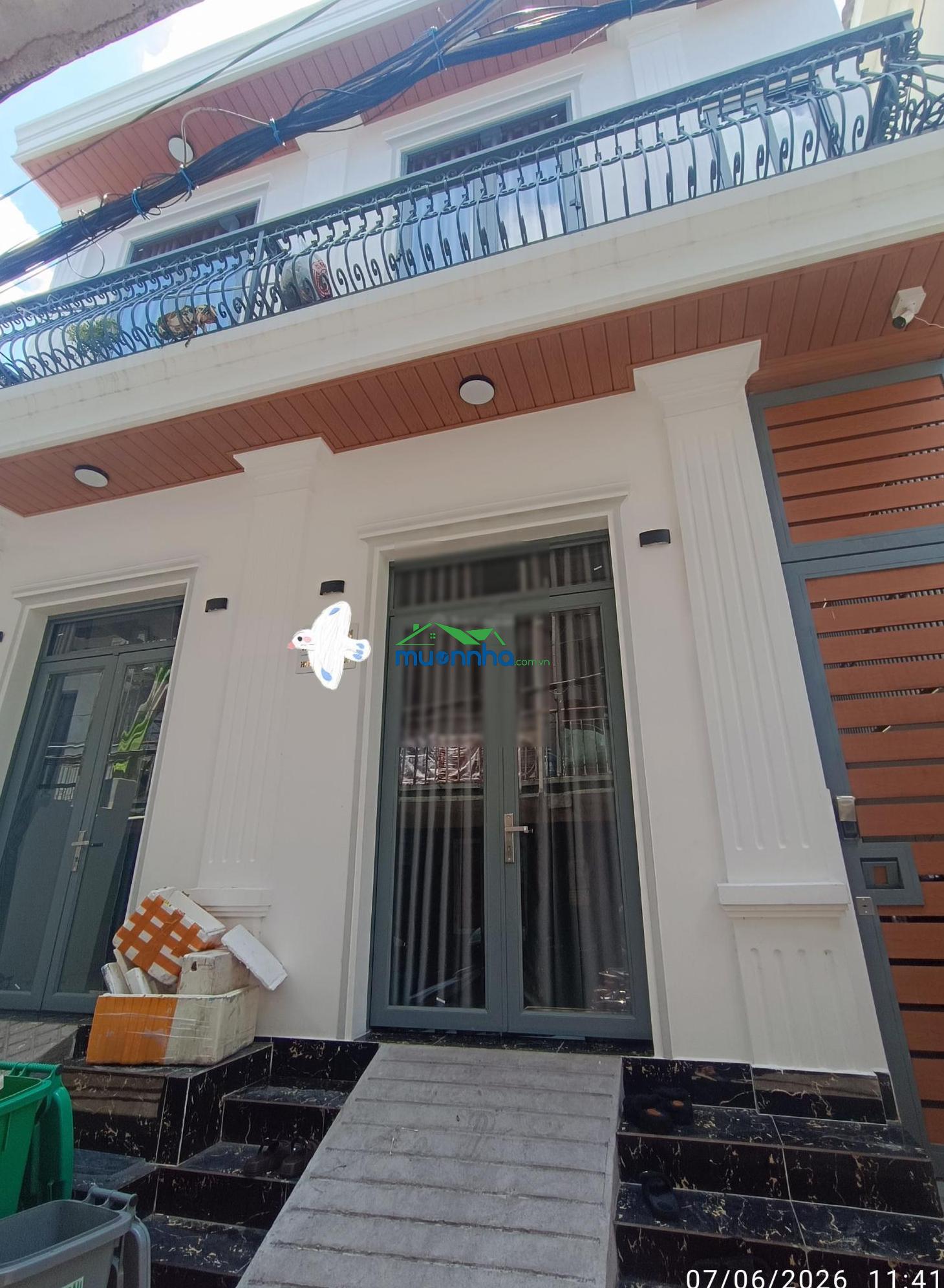 Nhà diện tích 120m2 quận 7. có 7 phòng trọ cao cấp mới cứng cho thuê dòng tiền 55tr/th. giá 8,4tỷ - 3
