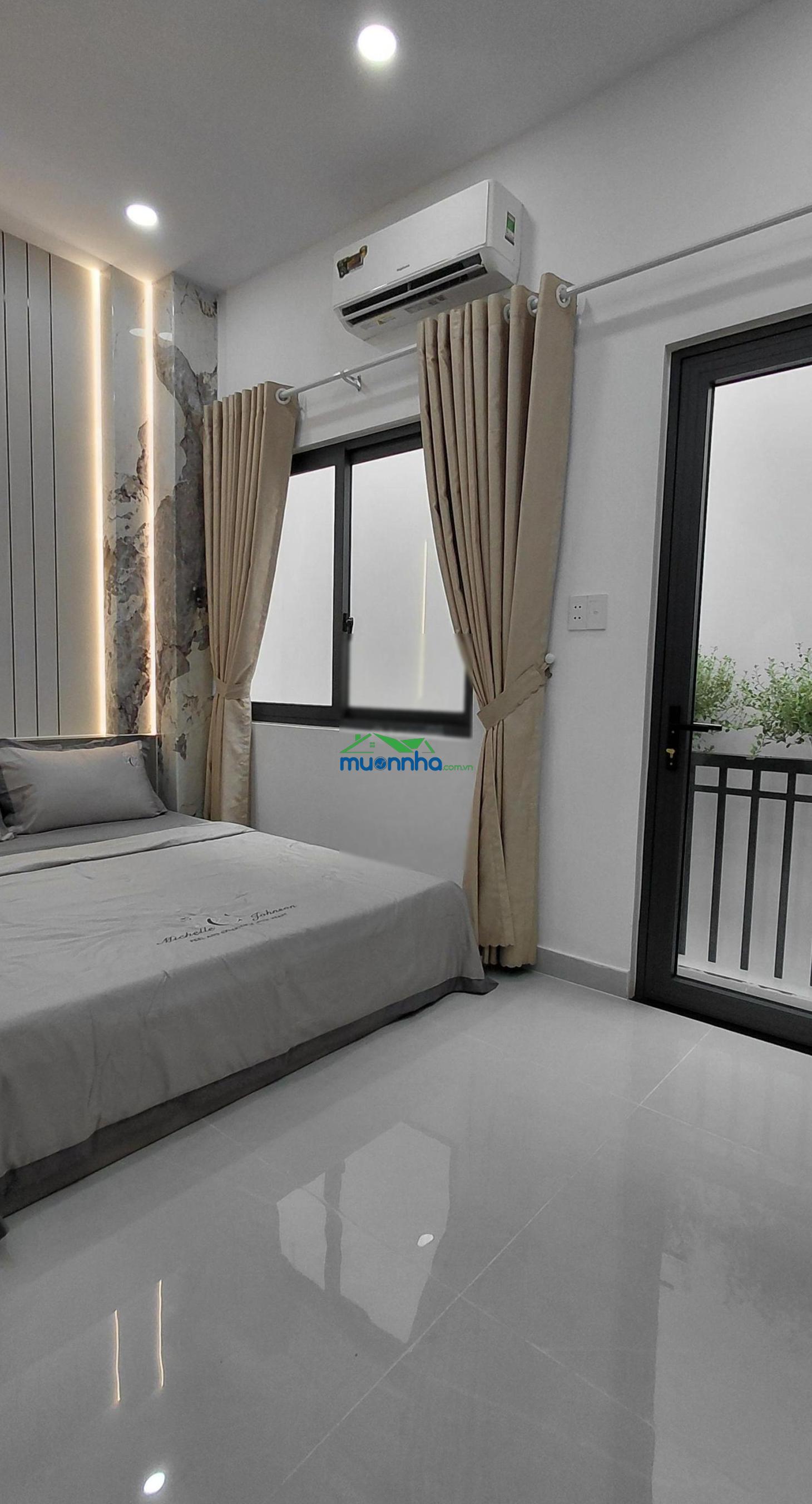 Hẻm 4m5 - không lộ giới - 60,4m2 (4x15) - 4 tầng - nhà gần quang trung - phường 12 - quận gò vấp