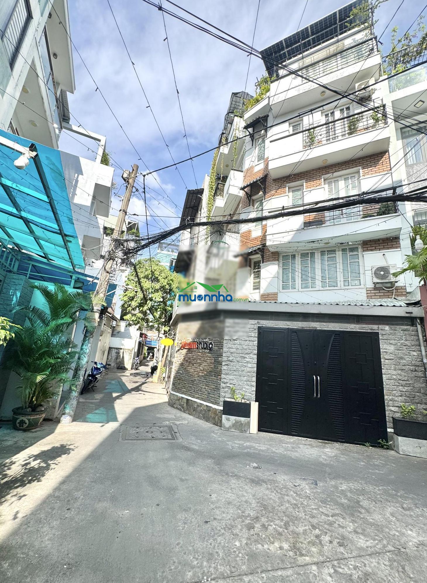 15m ra mặt tiền thống nhất - chdv 3 tầng (5 x 14m) (10 phòng có gác) hẻm 4m thông. vị trí đẹp - 3