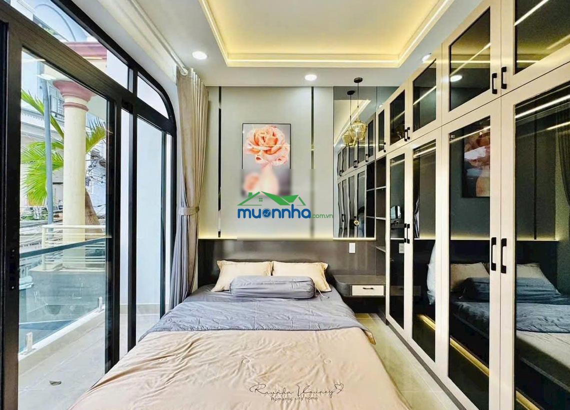 Nhà đẹp giá mềm, nhà 50.7m2 vườn lài xây 3 tầng, hẻm vf3 vô tận nhà, sổ sẵn - 2