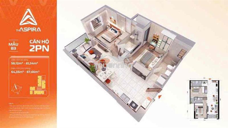Căn hộ 65m2 - 2pn2wc cần sang gấp trong tuần. lh mình gửi thông tin