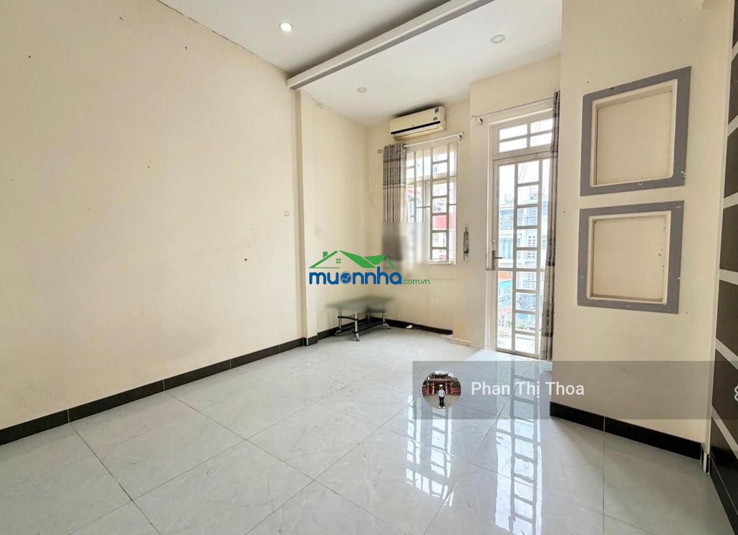 Gấp - hẻm thông thoáng, sân rộng - 54.1m2, 3 tầng, 4pn (pn dưới trệt) - phan văn trị - chỉ 7,9 tỷ - 4