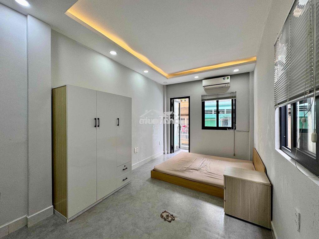 Cho thuê studio balcon 25m2 full nt_giặt riêng ngay lê văn sỹ quận 3 - 4
