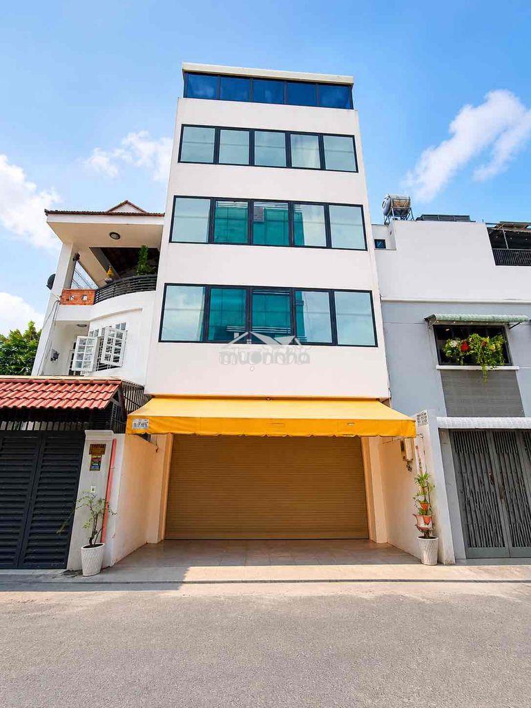 Cho thuê toà nhà vew kính nguyễn gia trí dtsd 500m2
