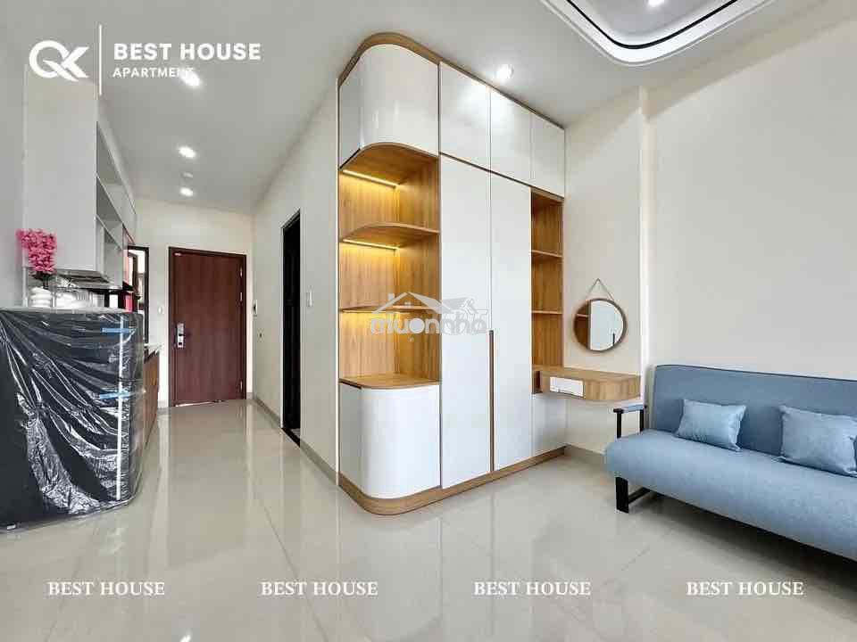 Trống lại studio full nội thất ban công 👾nguyễn văn quá👾chợ cầu - 4