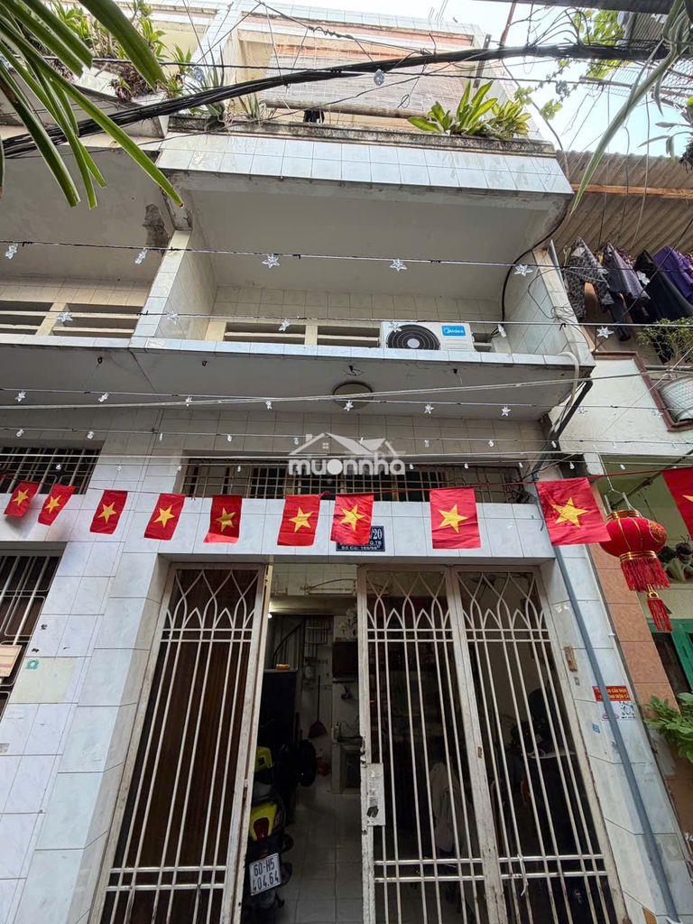 Nhà nhỏ hxh 766 cmt8, tân bình - dt 18m2 - 3 tầng chỉ nhỉnh 3 tỷ - 2