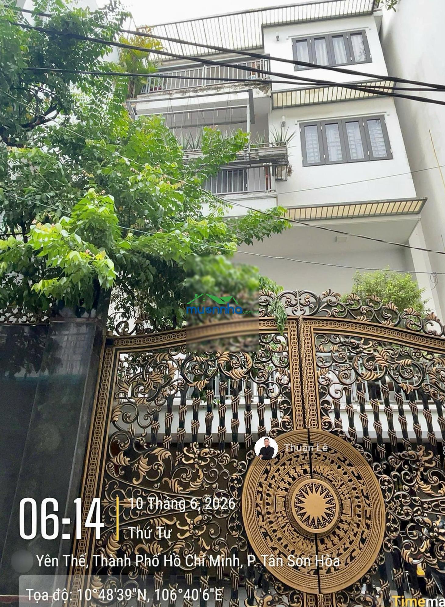 Biệt thự phố đường yên thế & cửu long - khu sân bay tsn. ngang đẹp 7x20m. villa mới. đẹp 4 tầng/7pn - 4