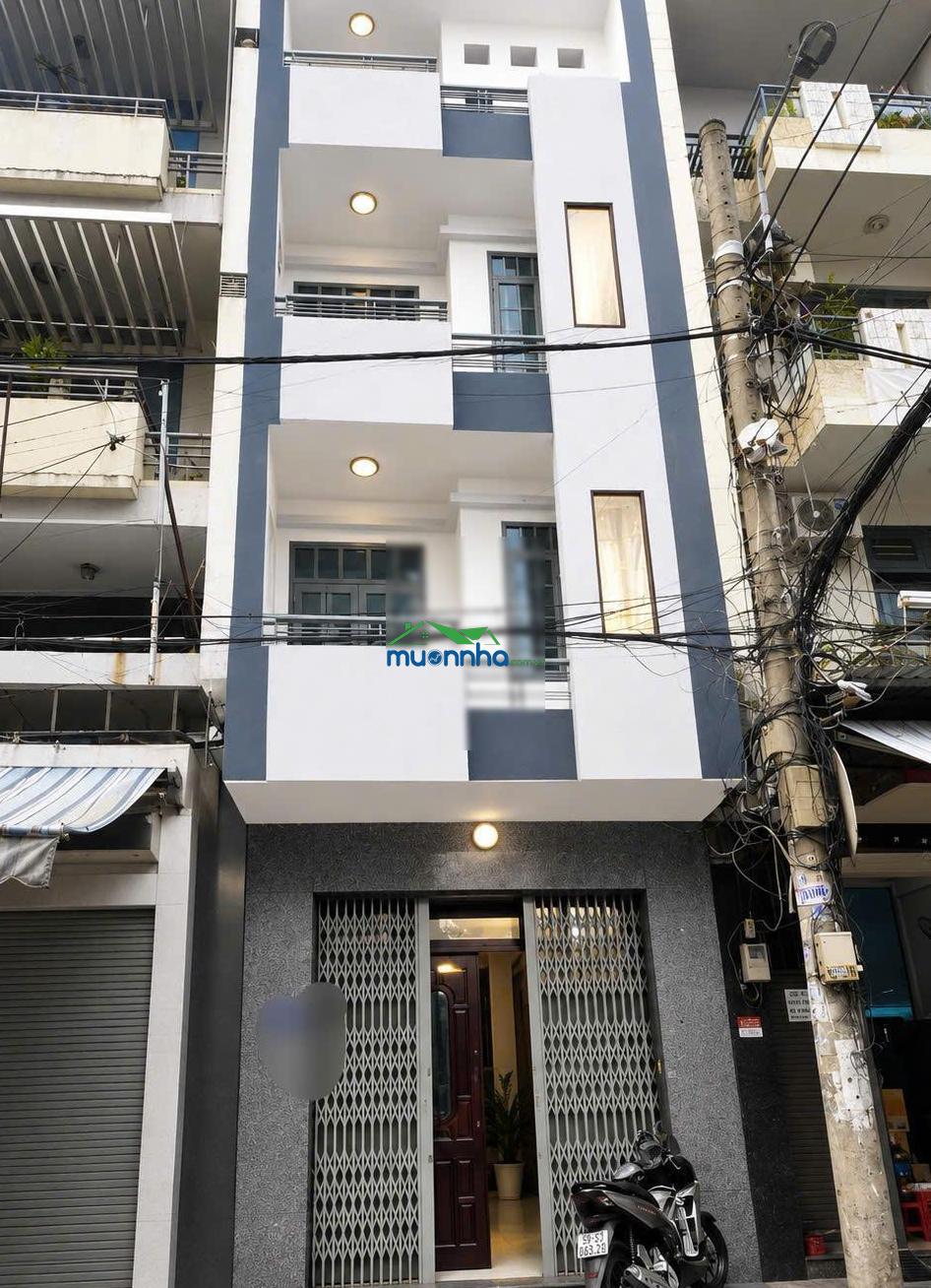 Nhà 10,5 tỷ 60m² 3 lầu kinh doanh ngay chợ hạnh thông tây, quang trung gò vấp. đường thông 12m - 4