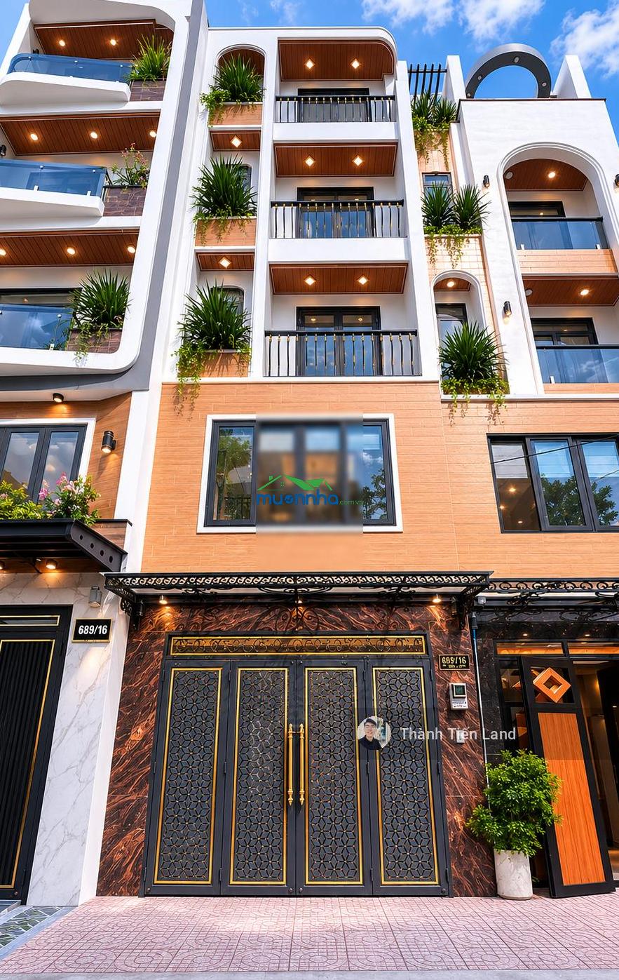 Bán nhà hương lộ 2 - lê văn quới - bình tân. dt 60m², 5 tầng, hxh 7m, full nội thất - 3