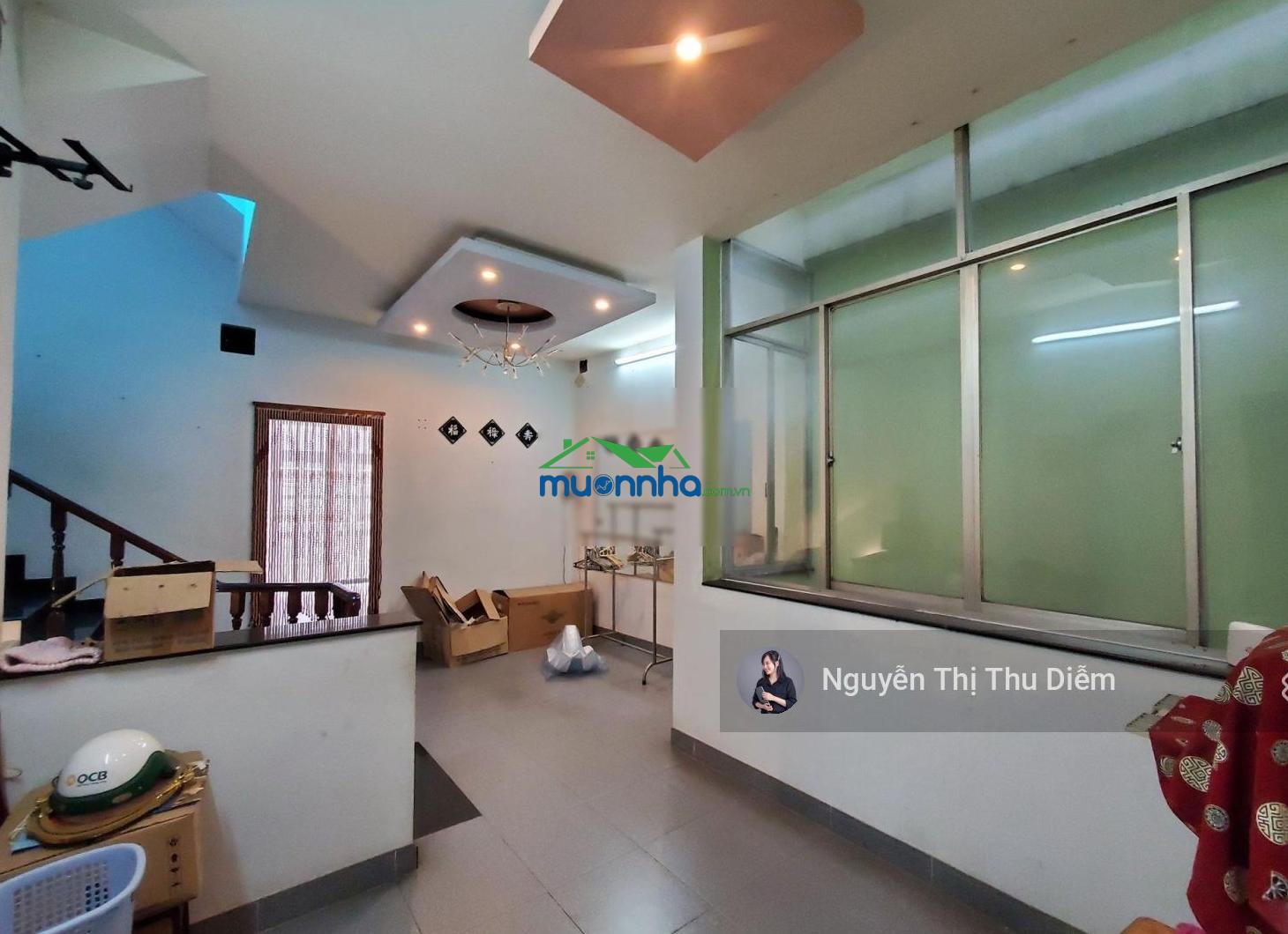 Nhà đẹp 4 tầng - 97m (5.5m x 15m ) - nở hậu 6.4m - sát mặt tiền - 5pn - full nội thất - 2