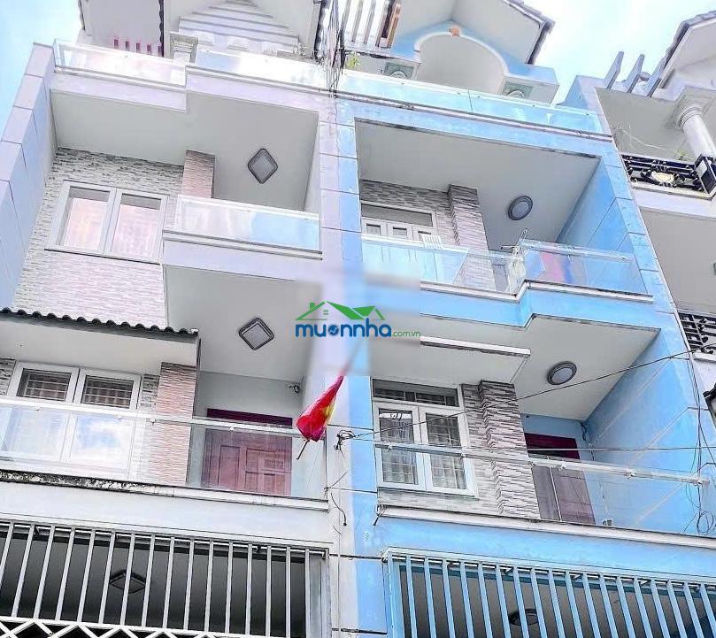 (Khu vip p.15) hẻm xe hơi đẹp - nhà chính chủ 4 tầng chưa qua đầu tư (75m2) 4 - 5.3m ngang xuất sắc - 3