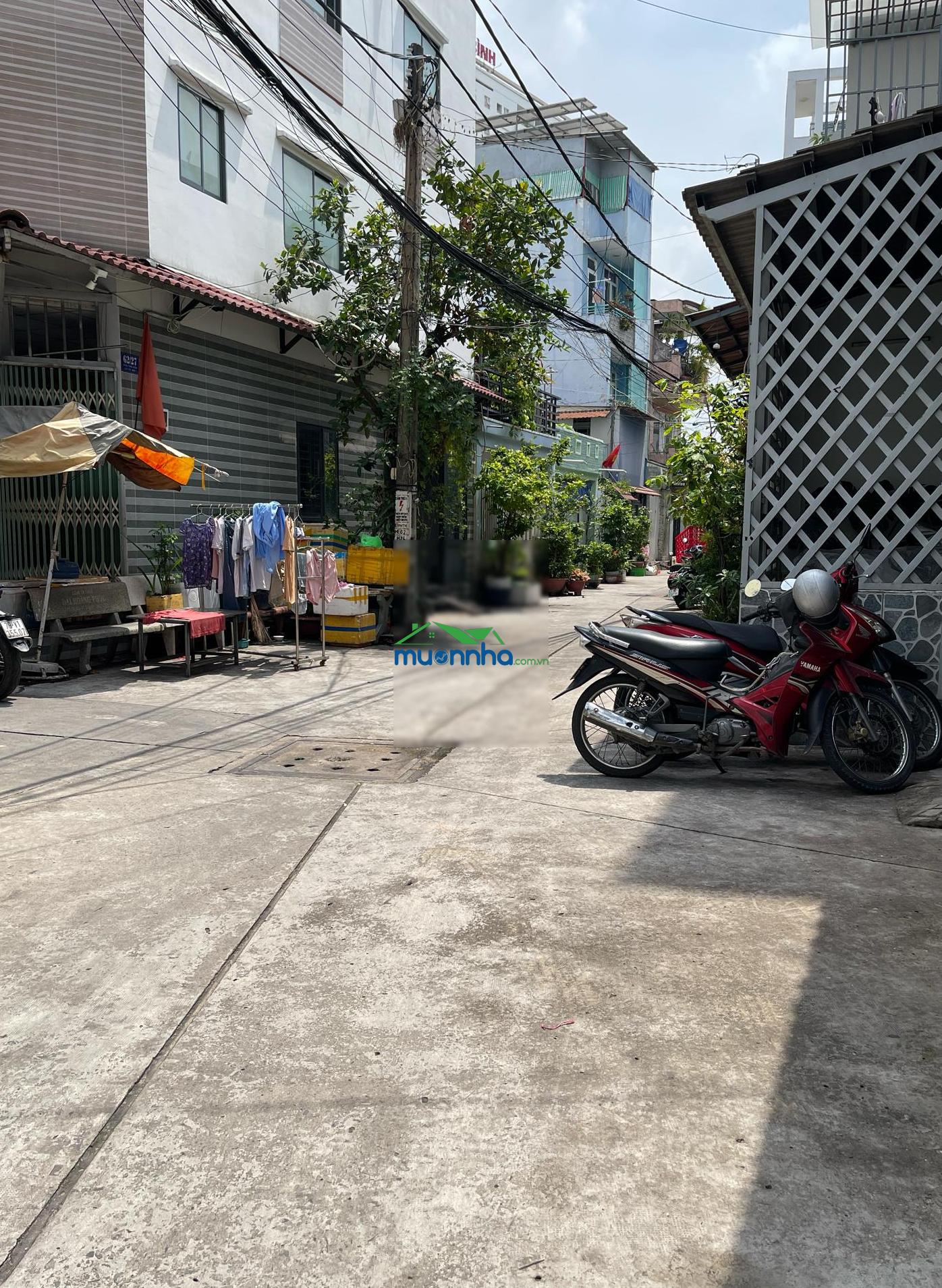 Nhà / đất tân phú không lộ giới 46m2 - hẻm 8m thông - chợ vải - luỹ bán bích - tiện xây mới theo ý - 4