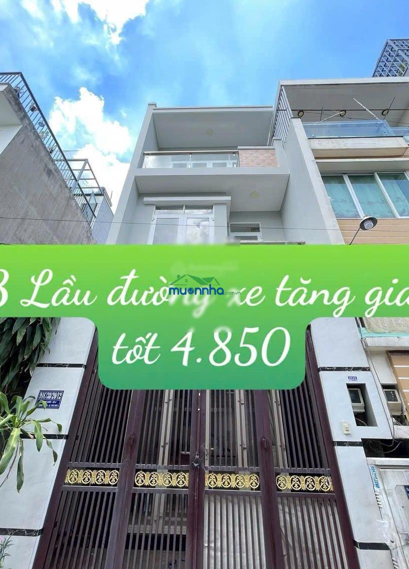 Nhà 1 trệt 2 lầu 125m sàn 3pn hẻm xe hơi chỉ 4,85 tỷ - Ảnh 3