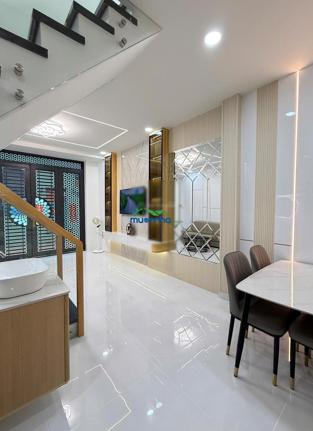Bán nhà tân phú, khuông việt hẻm xe hơi nhà 2 lầu ngang 4 dài 10 nhà mới dọn vô ở ngay - 2