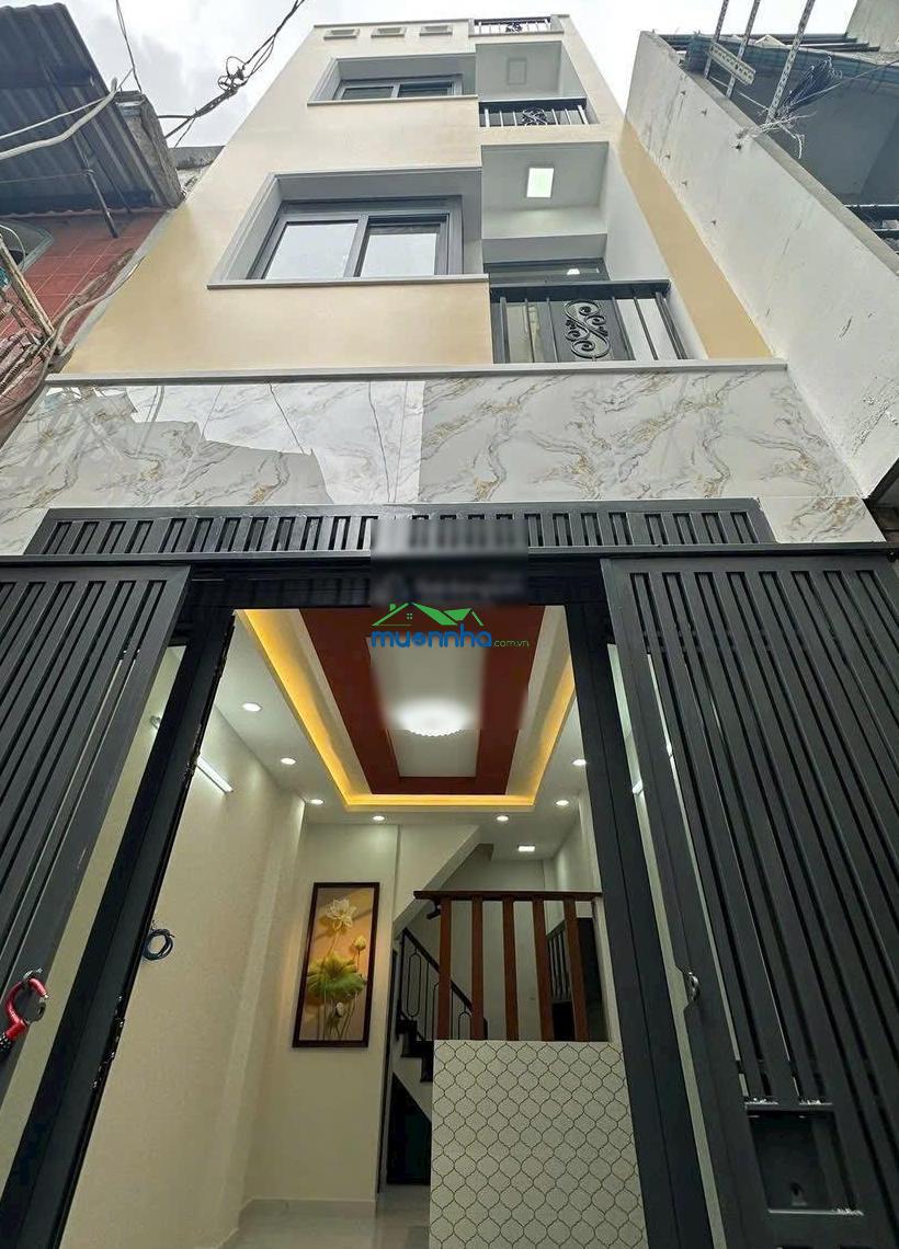 Bán nhà hẻm 154 đường âu dương lân, phường 3, quận 8, dt 3mx9m trệt 2l - 3