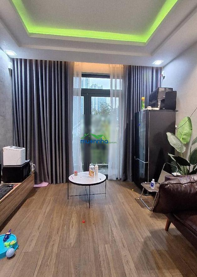 Hẻm thông nguyễn văn linh - trần xuân soạn - xe hơi tới cửa - nhà 4 tầng mới xây - nhỉnh 7 tỷ - 4