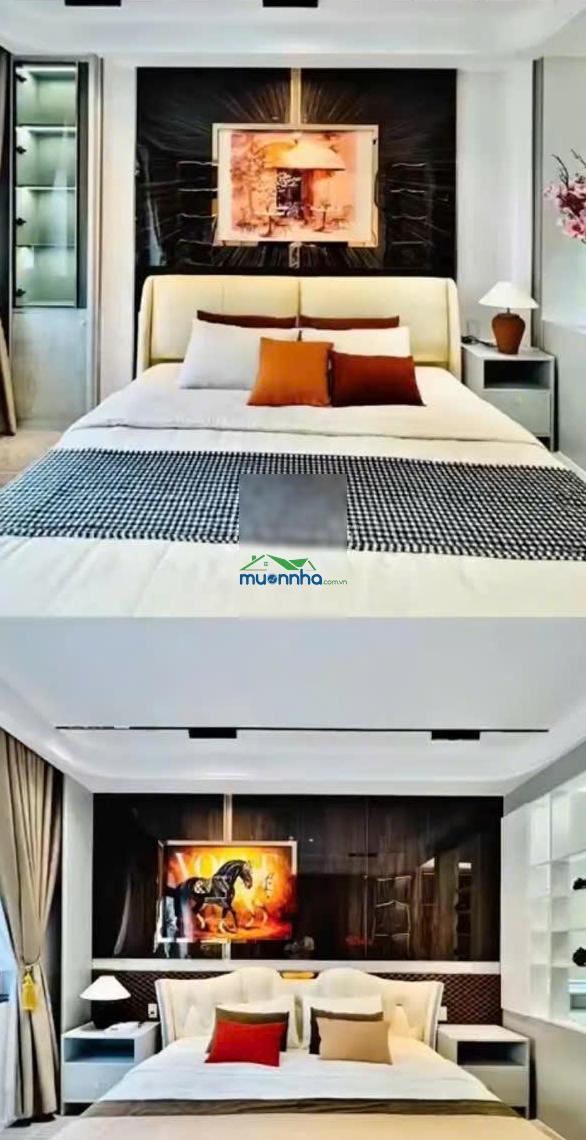 Bán gấp căn nhà đậu xe hơi trước. giá 4ty250tr nguyễn kim, q10. dt 90m2, hẻm 6m, thuê 19tr. shr - 4