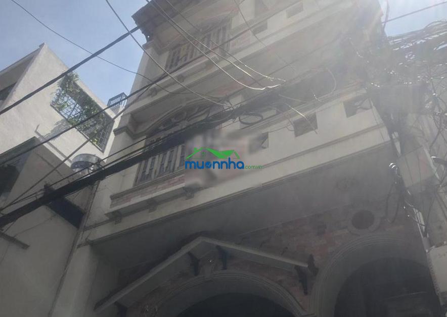 Nhà bán phú nhuận thích quảng đức 6x18m, 3 lầu có gara ô tô