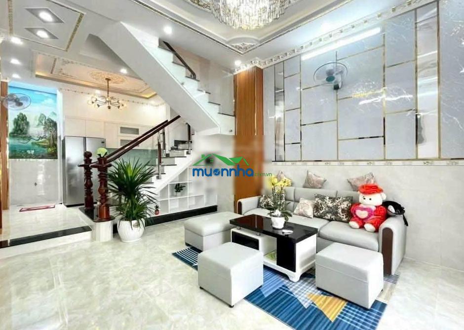 Nhà 4 tầng hxh 1806 huỳnh tấn phát - giá chỉ 5,4 tỷ