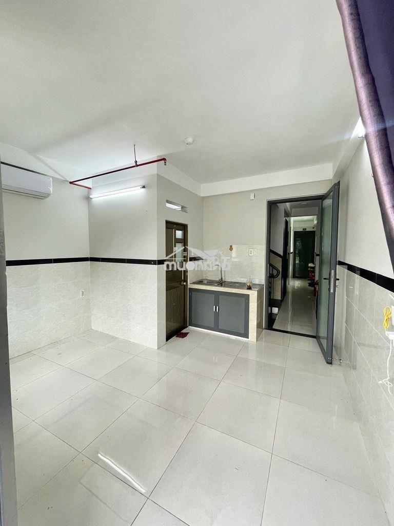 Studio máy lạnh, máy giặt riêng bancol ngay cổng sau cvpm quang trung - 2