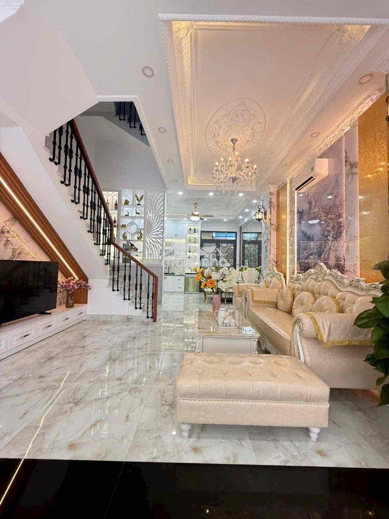 Nhà phố hiện đại xây dựng mới - đường thông 8m kdc đào tông nguyên - 3