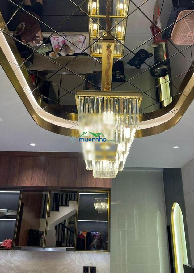 Sát mặt tiền bán nhà nơ trang long, 4x15m, lửng 2 lầu không cần sửa chữa - 4