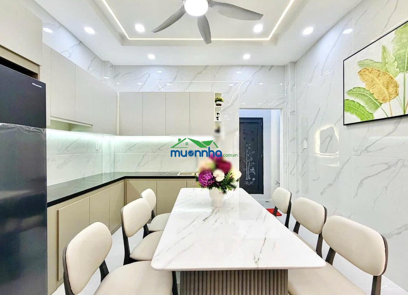 60,4m2 (cn đủ), bán nhà phạm văn bạch, 4 tầng, 5pn, hxh 6m, tân bình chỉ 8 tỷ xíu gần trường chinh - 3