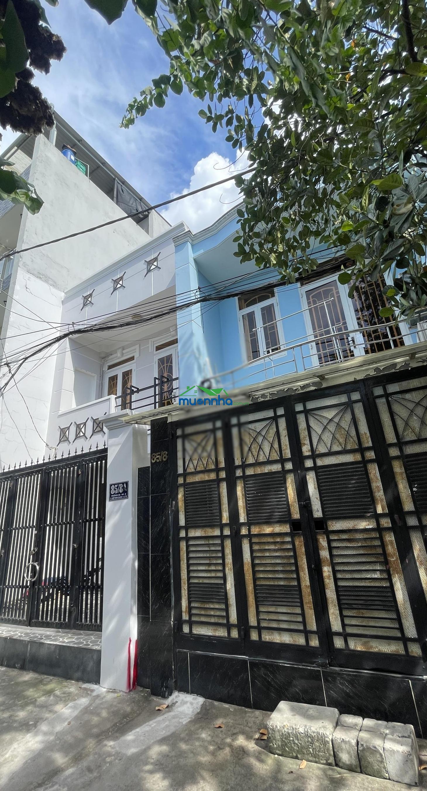 Nhà trệt, lầu hẻm xe hơi 58,6m2 giá chỉ 6,2 tỷ đường số 38 gần chợ hiệp bình nhiều tiện ích