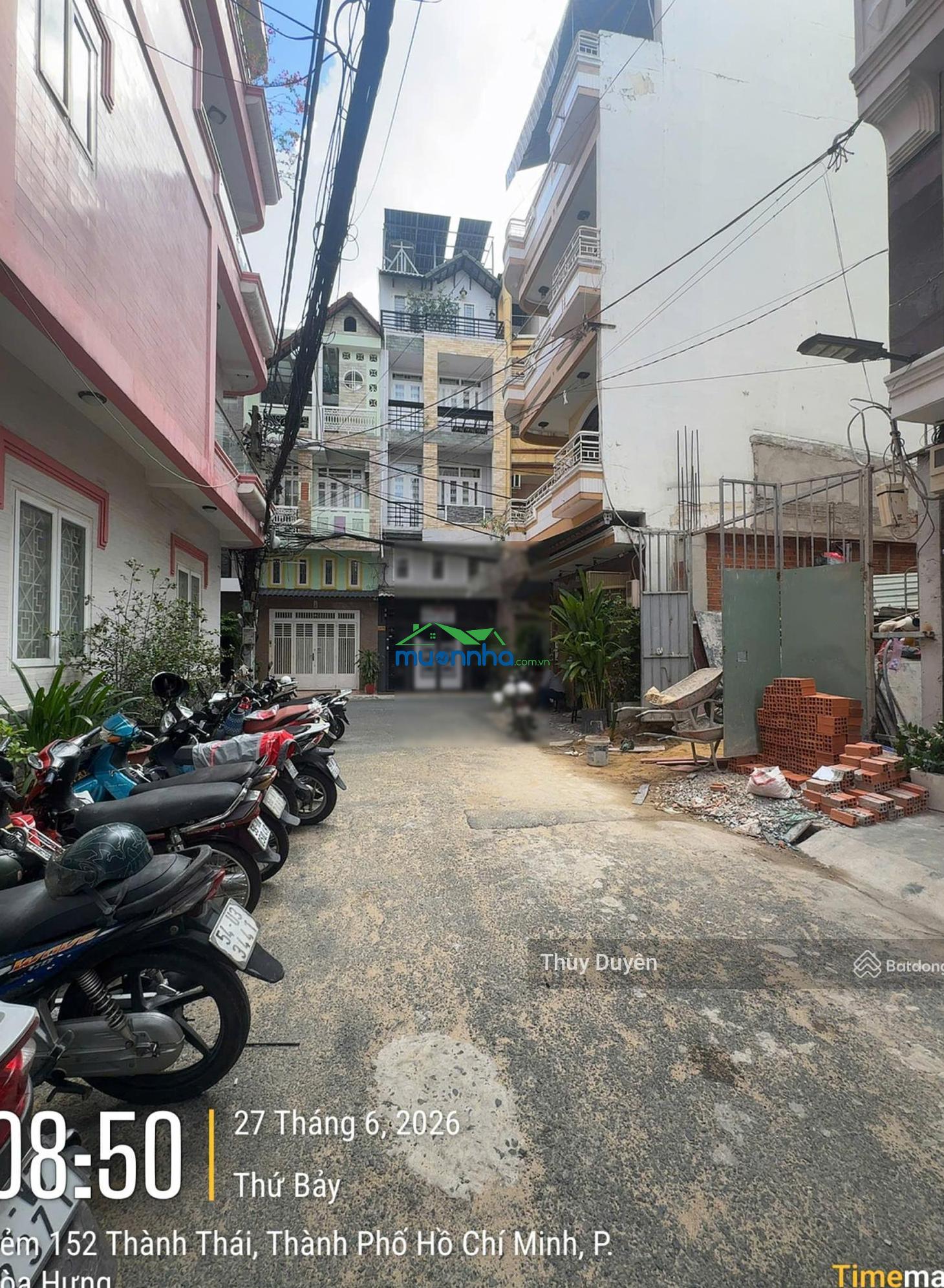 Bán tòa chdv thu nhập 110tr/tháng đường thành thái, q10 - 2