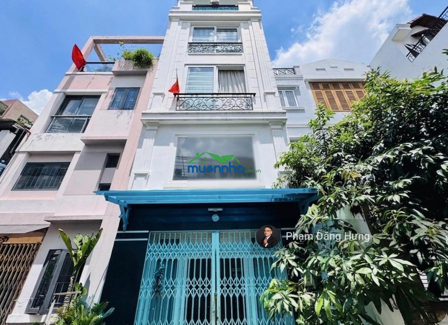 Nhà 2 mặt tiền hẻm 4m, gần nguyễn văn đậu, bình thạnh, giáp phú nhuận, 51m2, 5 tầng, 8.6 tỷ - 2