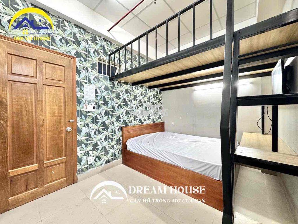 Duplex sẵn máy lạnh, tivi - toà thang máy - an ninh 24/7 - 4