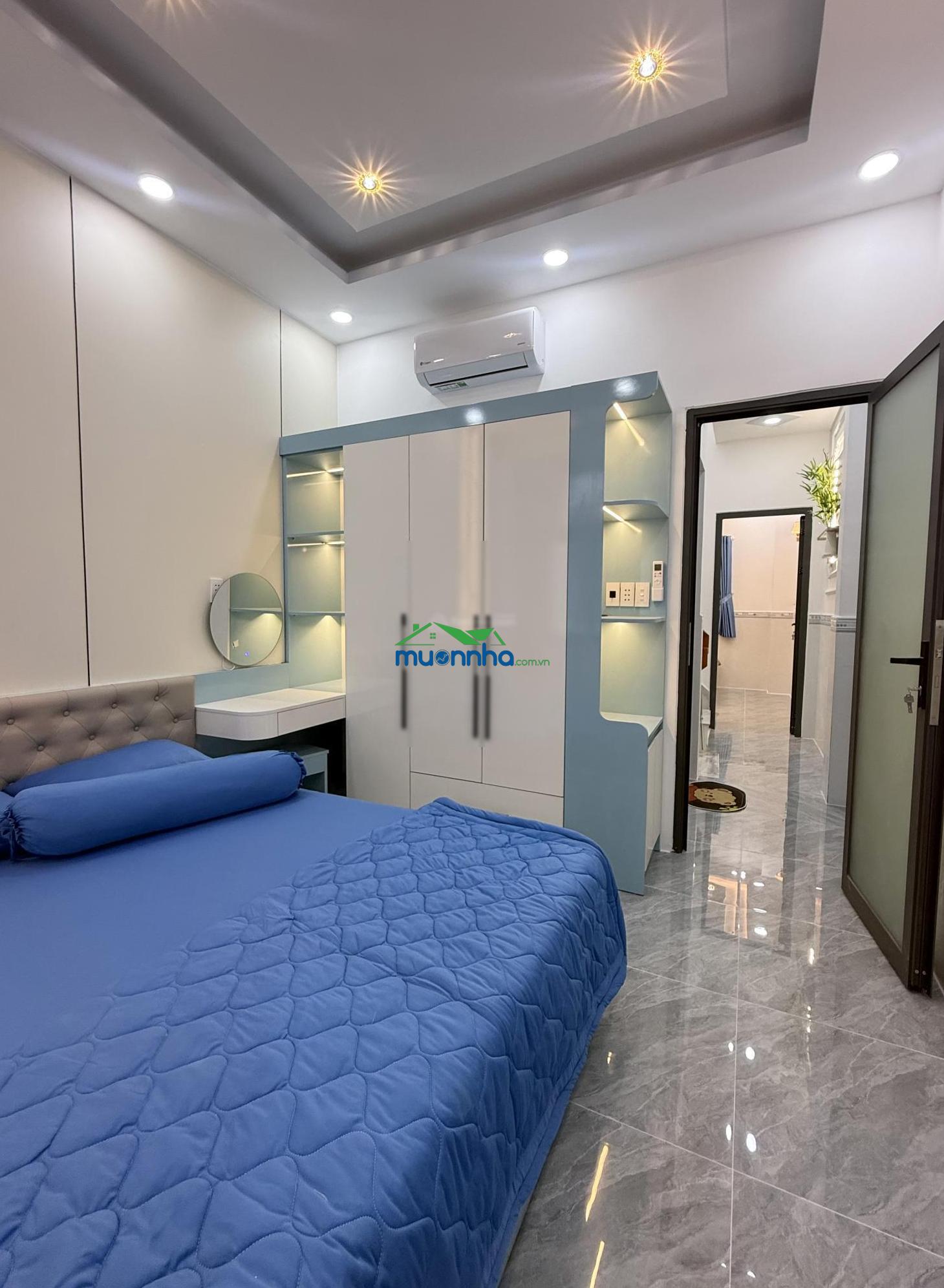 Hưng phú quận 8, nhà xây mới, tặng nội thất. hẻm ô tô 4m, gần 40m²/36m² 4 tầng - 3